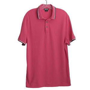 Michael Kors Pink short sleeve  polo, L